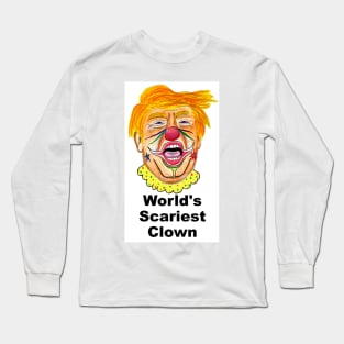 World's Scariest Clown Long Sleeve T-Shirt